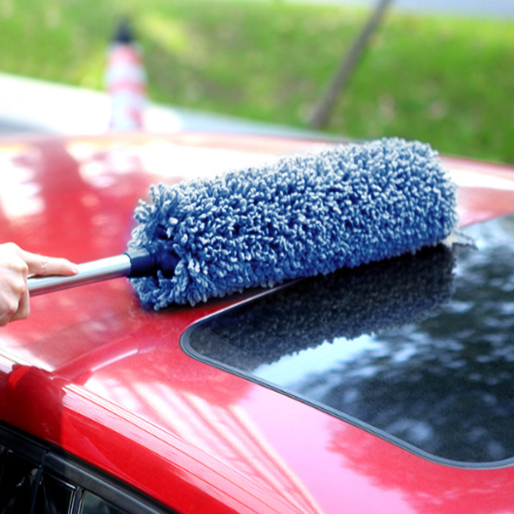 클린카 자동차 먼지털이개 차량용먼지털이 블루