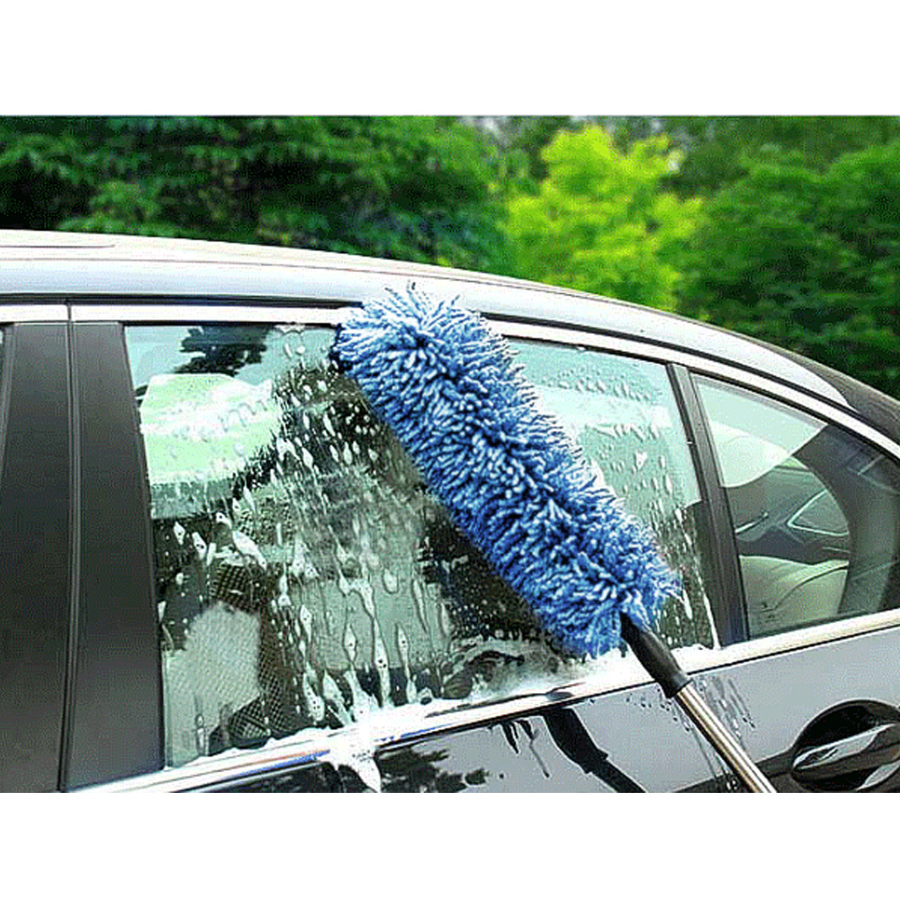 클린카 자동차 먼지털이개 차량용먼지털이 블루
