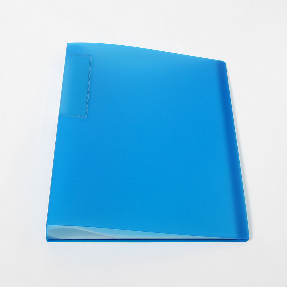 A4 인덱스 클리어파일(블루) (60매) 서류화일(제작 로고 인쇄 홍보 기념품 판촉물)