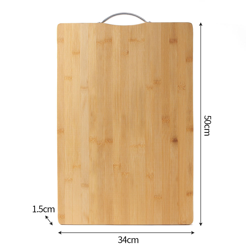 하이핸들 대나무 도마(50x34cm) 플레이팅도마
